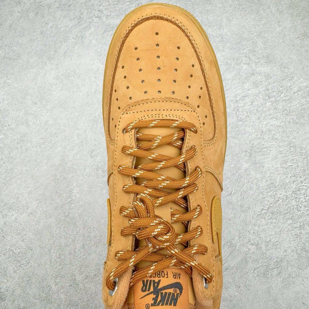 真标💰90  110 公司级💰150 180 纯原💰240鹿皮 Air Force 1 Low 07 LV8 "Wheat / Flax" 新版原厂麂皮 新版小麦低帮 今年Nike继续推出小麦色AF1，以高帮款与低帮款的方式呈现，小麦色牛巴革打造鞋面，生胶鞋底与鞋面风格协调