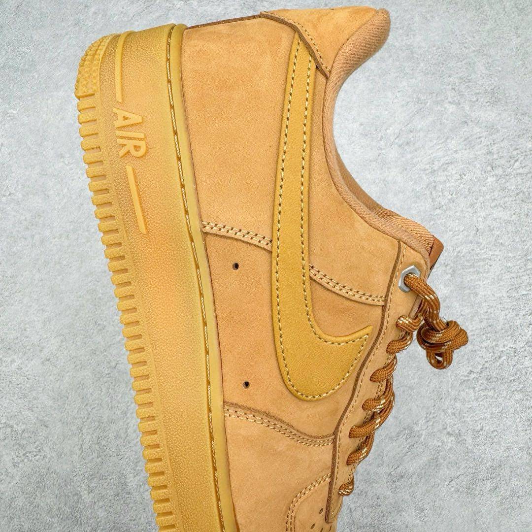 真标💰90  110 公司级💰150 180 纯原💰240鹿皮 Air Force 1 Low 07 LV8 "Wheat / Flax" 新版原厂麂皮 新版小麦低帮 今年Nike继续推出小麦色AF1，以高帮款与低帮款的方式呈现，小麦色牛巴革打造鞋面，生胶鞋底与鞋面风格协调