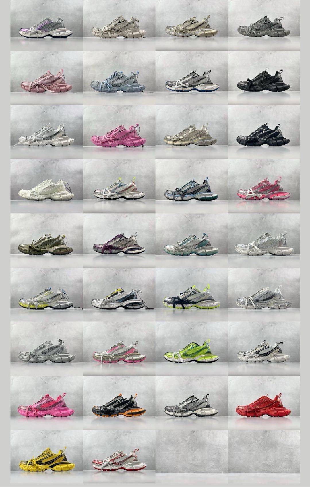 公司级💰170  200  纯原💰320  450  顶级💰580  巴黎世家Balenciaga Phantom Sneaker 3XL 巴黎世家全新十代潮流跑鞋  原厂原档案开发 原盒原标  原厂组合底开模 采用原厂材料 所有细节做工全方位比对原鞋 从里到外一切百分百还