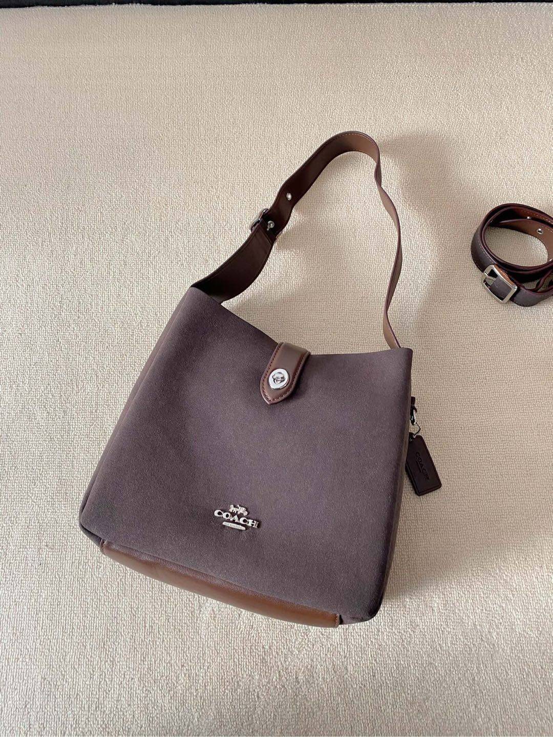 新品 Hadley 哈德利单肩包新款 Hadley Crossbody 全皮材质高级感满满 搭配可拆卸拼接延长肩带 单肩包可斜挎包使用 百搭且自重轻 大容量包包