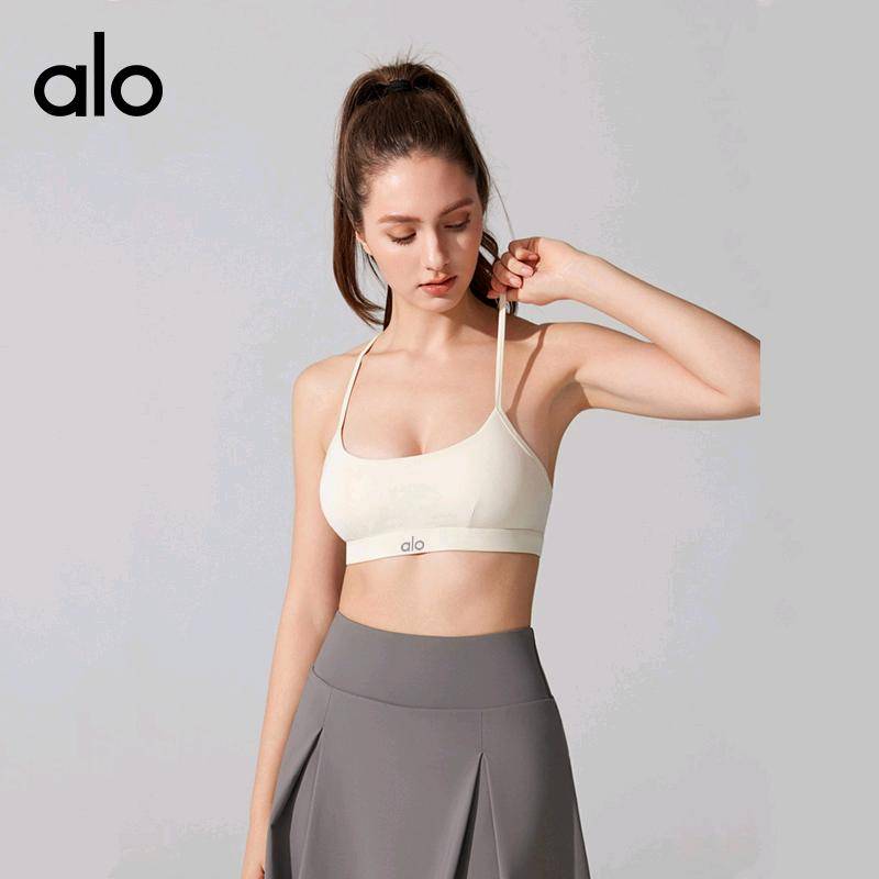 ALO YOGA💰78💎支持一件代发
aloyoga裸感运动内衣美背聚拢瑜伽上衣跑步健身肩带文胸
【品牌】ALO 
【款号】YW378
【面料】锦纶/氨纶
【颜色】丝兰，海岩灰，奶昔，深咖啡，大红
【尺码】S，M，L，XL
 专柜同款品质，厂家直销，货源充足，售后保障
