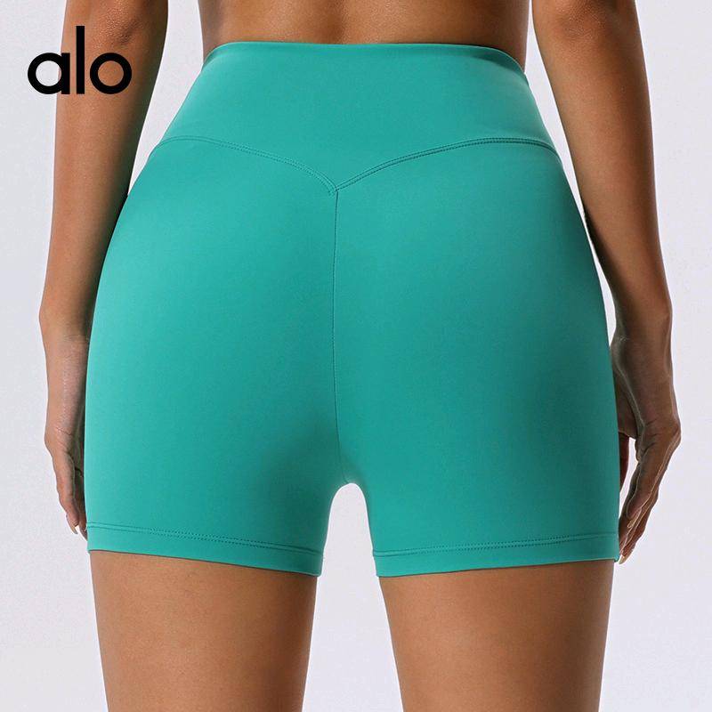 ALO YOGA💰75💎支持一件代发
aloyoga瑜伽短裤蜜桃臀高腰弹力裸感三分户外运动紧身跑步健身裤
【品牌】ALO 
【款号】T2017DK
【面料】锦纶/尼龙
【颜色】黑色，宝蓝色，罗兰紫，青绿色
【尺码】S，M，L，XL

 专柜同款品质，厂家直销，货源充足，售后保障