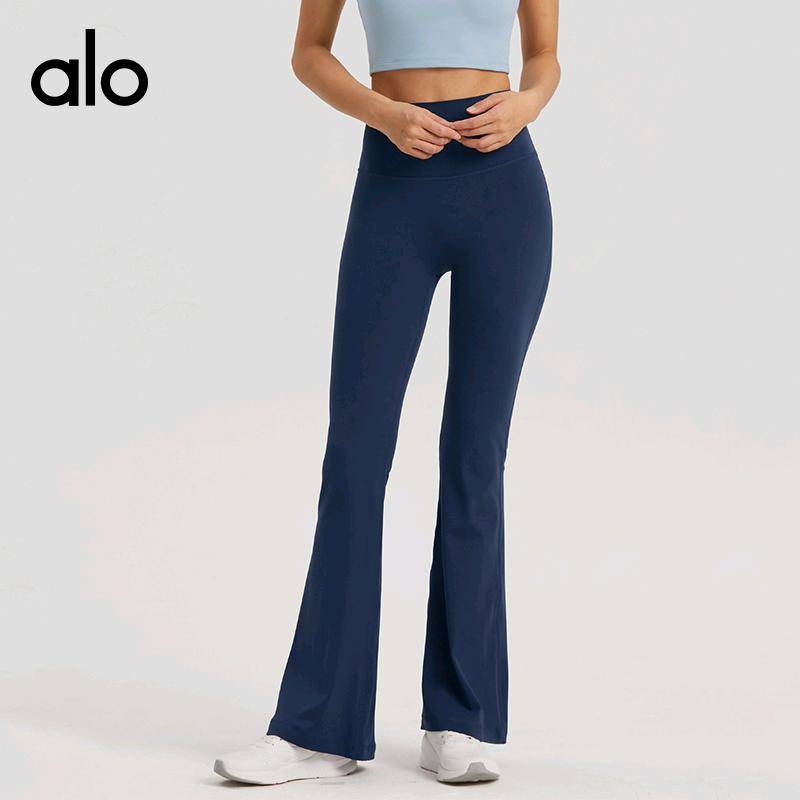 ALO YOGA💰83💎支持一件代发
aloyoga微喇裤裸感高腰提臀运动喇叭裤外穿休闲显瘦瑜伽裤
【品牌】ALO 
【款号】CK41037
【面料】锦纶/氨纶
【颜色】安可拉红，芭比粉，白蛋白，板栗色，茶棕，海军蓝，黑色，蓝柳色，沥青蓝，青柠色，深紫色，石墨灰，犀牛灰
【尺码】4，6，8，10

 专柜同款品质，厂家直销，货源充足，售后保障