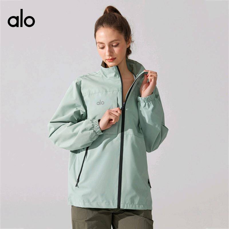 ALO YOGA💰88💎支持一件代发
aloyoga外套立领薄款风衣登山防晒服跑步运动休闲外套
【品牌】ALO 
【款号】YC364
【面料】聚酯纤维
【颜色】大漠黄，黑色，芥末绿，烟粉色，月牙白
【尺码】M，L，XL，2XL，3XL，4XL
 专柜同款品质，厂家直销，货源充足，售后保障