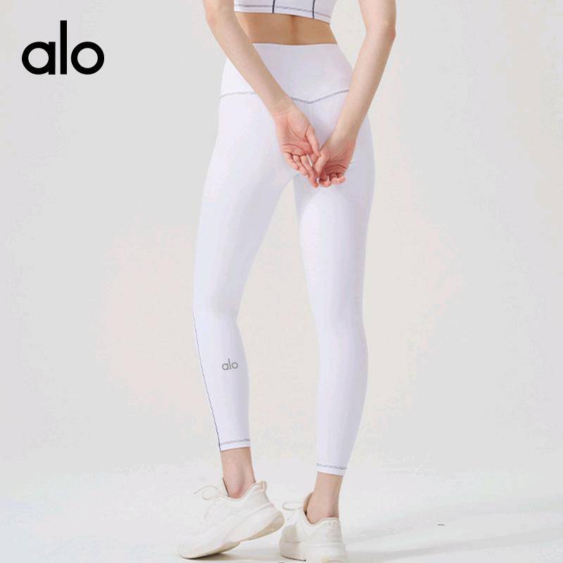 ALO YOGA💰168💎支持一件代发
aloyoga套装纯色高弹紧身高强度运动套装健身瑜伽服
【品牌】ALO 
【款号】TZ4037
【面料】锦纶/氨纶
【颜色】暗夜黑，咖啡色，锈红色，钻石白
【尺码】S，M，L，XL
 专柜同款品质，厂家直销，货源充足，售后保障