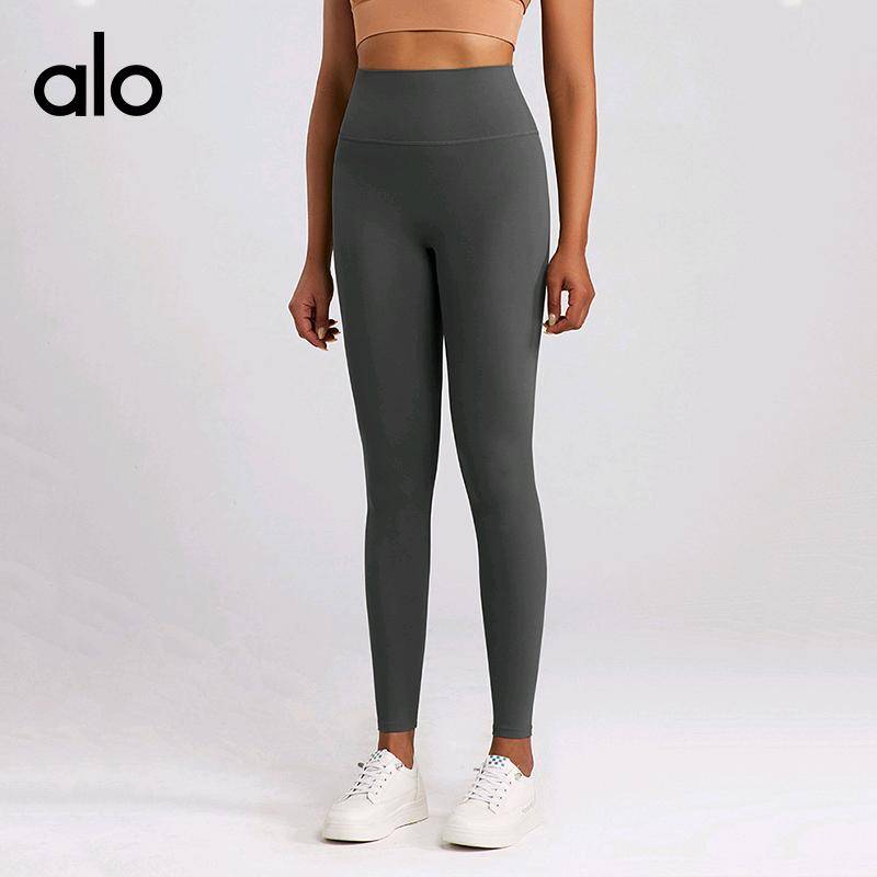 ALO YOGA💰83💎支持一件代发
aloyoga 瑜伽裤裸感瑜伽裤紧身高腰收腹健身跑步训练高弹长裤
【品牌】ALO 
【款号】CK042
【面料】锦纶/氨纶
【颜色】丁香紫 ，海军蓝 ，黑色，卡其棕 ，抹茶绿，石墨灰，犀牛灰  
【尺码】S，M，L，XL
 专柜同款品质，厂家直销，货源充足，售后保障
