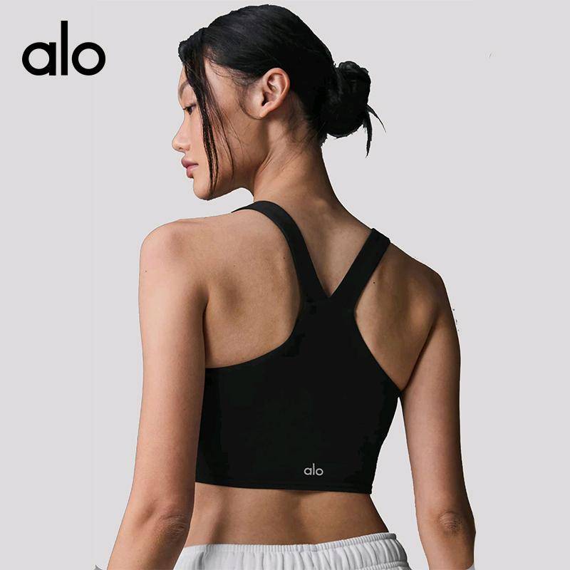 ALO YOGA 💰88💎支持一件代发
alo背心瑜伽内衣运动防震聚拢收副乳瑜伽文胸高强度裸感运动内衣
【品牌】AlO
【款号】JY90033
【面料】75%锦纶+25%氨纶
【颜色】黑色，白色
【尺码】S，M，L，XL，2XL，3XL
 专柜同款品质，厂家直销，货源充足，售后保障