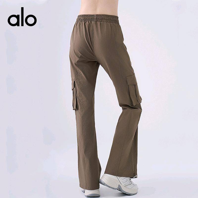 ALO YOGA 💰98💎支持一件代发
alo运动裤休闲女宽松显瘦抽绳两穿速干工装裤户外跑步健身长裤
【品牌】AlO
【款号】CK8857
【面料】人棉/锦纶/氨纶
【颜色】黑色，军绿色，卡其棕，浅灰色
【尺码】S，M，L，XL
 专柜同款品质，厂家直销，货源充足，售后保障