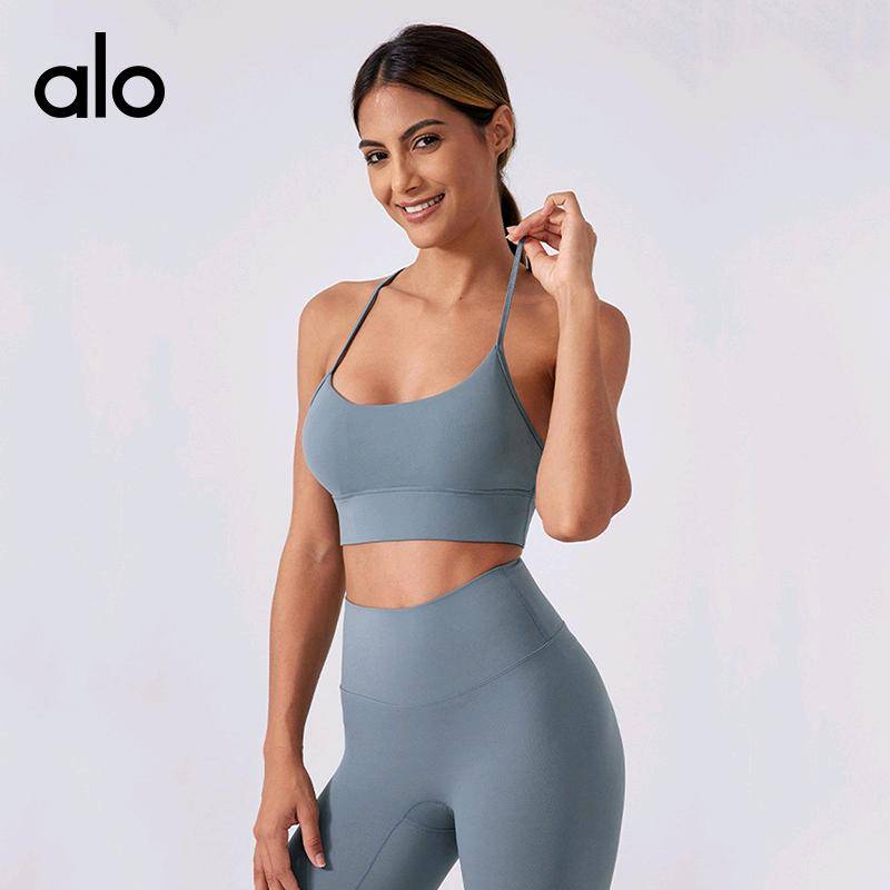 ALO YOGA 💰73💎支持一件代发
aloyoga背心裸感美背运动内衣 防震聚拢运动健身瑜伽bra
【品牌】AlO
【款号】DAW200
【面料】79%锦纶+21%氨纶
【颜色】安哥拉红，白蛋白，比利时蓝，黑色，烤棕色，暮色玫瑰，沙漠灰，石墨灰，鼠尾草绿
【尺码】4，6，8，10，12
 专柜同款品质，厂家直销，货源充足，售后保障