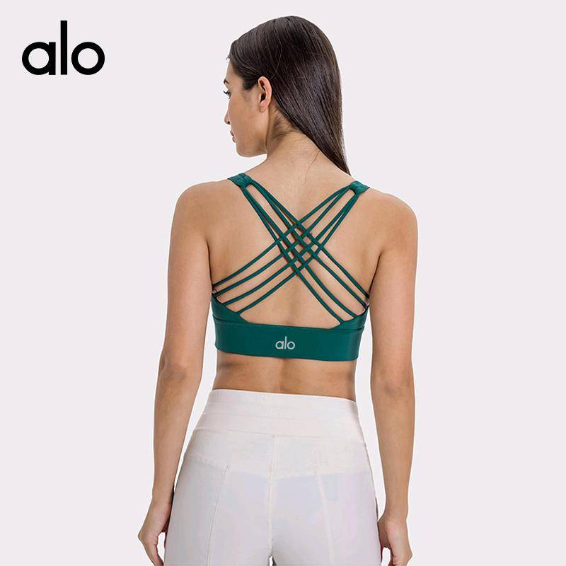 ALO YOGA 💰78💎支持一件代发
aloyoga背心细带交叉美背瑜伽健身内衣运动文胸
【品牌】AlO
【款号】JY2010
【面料】锦纶/氨纶
【颜色】暗橙色，白色，板栗色，骨白，黑色，灰湖绿，克莱因蓝，蓝绿色，琉璃绿，磨砂绿，浅紫荷，树莓紫，水泥蓝，苔绿，土灰色，西纳特拉蓝，洋紫红，樱花粉
【尺码】4，6，8，10，12
 专柜同款品质，厂家直销，货源充足，售后保障