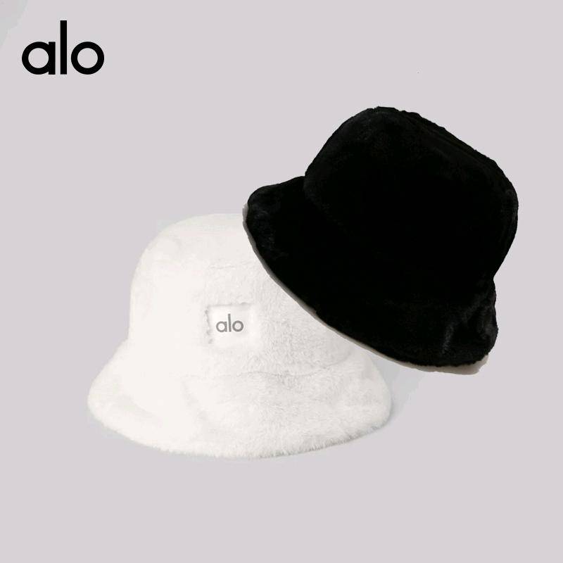 ALO YOGA💰98💎支持一件代发
aloyoga 毛绒复古简约渔夫相秋冬百搭保暖时尚盆帽
【品牌】ALO 
【款号】JY90020（渔夫帽）
【面料】聚酯纤维
【颜色】黑色，白色
【尺码】均码
 专柜同款品质，厂家直销，货源充足，售后保障