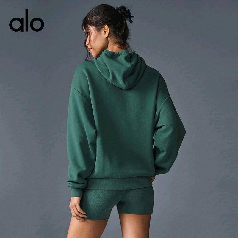 ALO YOGA💰196💎支持一件代发
aloyoga 休闲加绒运动卫衣宽松连帽上衣健身长裤套装
【品牌】ALO 
【款号】JY901套装
【面料】聚酯纤维/人棉/氨纶
【颜色】白色直筒裤，藏青蓝直筒裤，黑色直筒裤，灰杏色直筒裤，咖啡色直筒裤，墨绿色直筒裤，浅粉色直筒裤，浅花灰直筒裤，卫衣-白色，卫衣-藏青蓝，卫衣-黑色，卫衣-灰杏色，卫衣-咖啡色，卫衣-墨绿色，卫衣-浅粉色，卫衣-浅花灰
【尺码】S，M，L，XL，XXL
 专柜同款品质，厂家直销，货源充足，售后保障