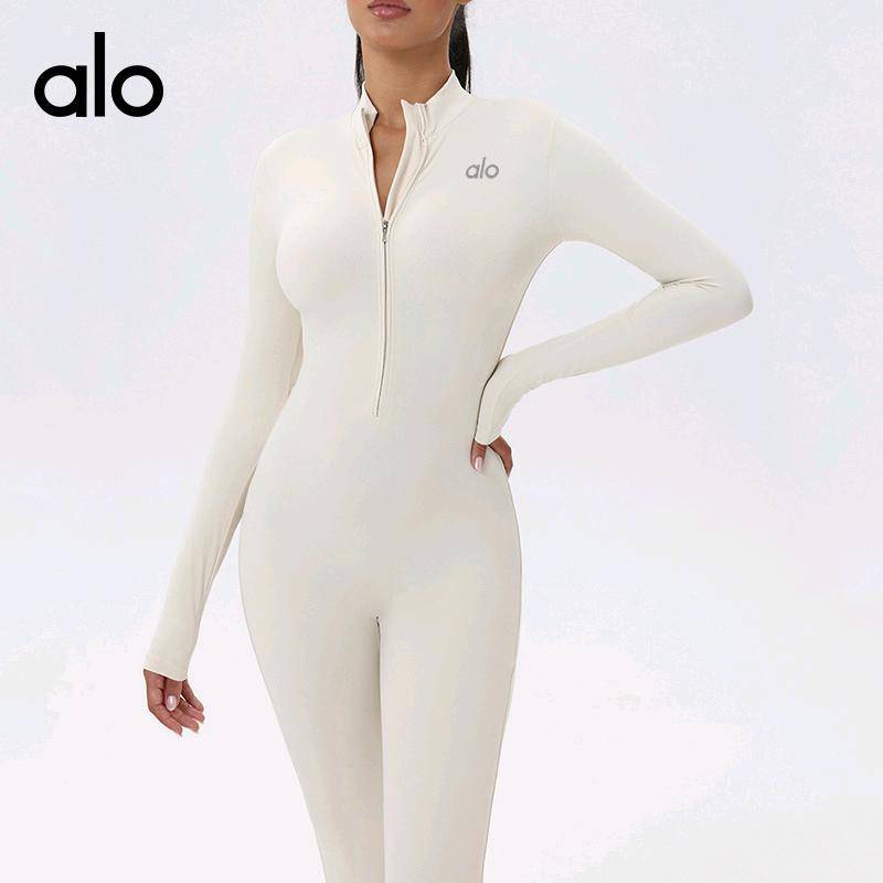 ALO YOGA💰108💎支持一件代发
alo yoga 跨境瑜伽连体衣秋冬运动紧身塑形健身拉链长袖连体服
【品牌】ALO 
【款号】LT2091
【面料】锦纶/氨纶
【颜色】黑色，咖啡色，浅蓝色，杏色
【尺码】S，M，L，XL
 专柜同款品质，厂家直销，货源充足，售后保障