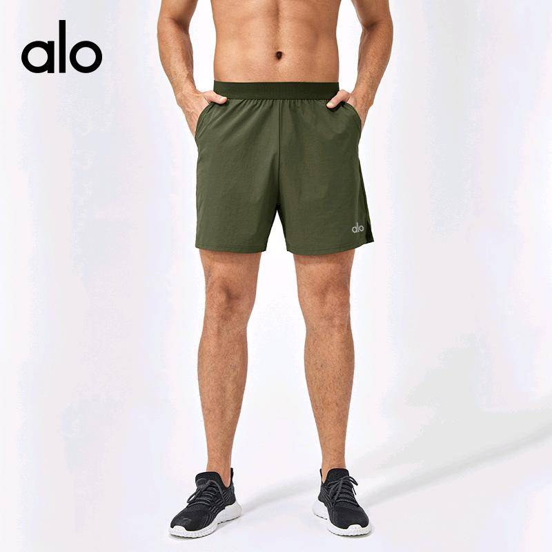 ALO YOGA 💰73💎支持一件代发
aloyoga 夏季健身短裤透气速干跑步训练裤宽松运动休闲短裤男
【品牌】AlO
【款号】41423
【面料】锦纶/氨纶
【颜色】黑色，军绿色，铜棕色，中灰色
【尺码】S，M，L，XL，XXL
 专柜同款品质，厂家直销，货源充足，售后保障