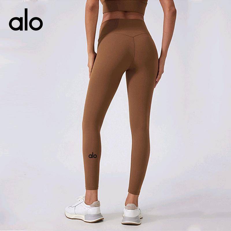ALO YOGA 💰88💎支持一件代发
aloyoga 新款蜜桃提臀运动健身长裤无尴尬线裸感高腰紧身瑜伽裤
【品牌】ALO 
【款号】D19108
【面料】锦纶/氨纶
【颜色】安哥拉红，比利时蓝，烤棕色，暮色玫瑰，沙漠灰，石墨灰，鼠尾草绿
【尺码】2（80-90斤），4（90-100斤），6（100-115斤），8（115-125斤），10（125-140斤），12（140-150斤）
 专柜同款品质，厂家直销，货源充足，售后保障