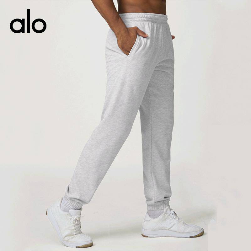 ALO YOGA💰130💎支持一件代发
aloyoga 休闲运动健身百搭卫裤束脚裤男士运动裤
【品牌】AlO
【款号】DWK1017
【面料】涤纶/棉
【颜色】风暴灰，橄榄黄，高级黑，花灰色，嫩黄色，深藏色
【尺码】S，M，L，XL，XXL
 专柜同款品质，厂家直销，货源充足，售后保障