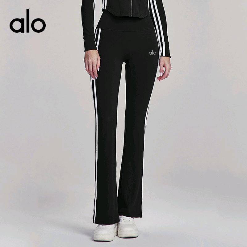 ALO YOGA 💰113💎支持一件代发
aloyoga 条纹修身瑜伽裤秋冬高腰美臀休闲健身长裤弹力紧身裤
【品牌】AlO
【款号】DWP105
【面料】锦纶/氨纶
【颜色】板栗色，海军蓝，海岩灰，黑色，军绿，卡其色
【尺码】S，M，L，XL
 专柜同款品质，厂家直销，货源充足，售后保障