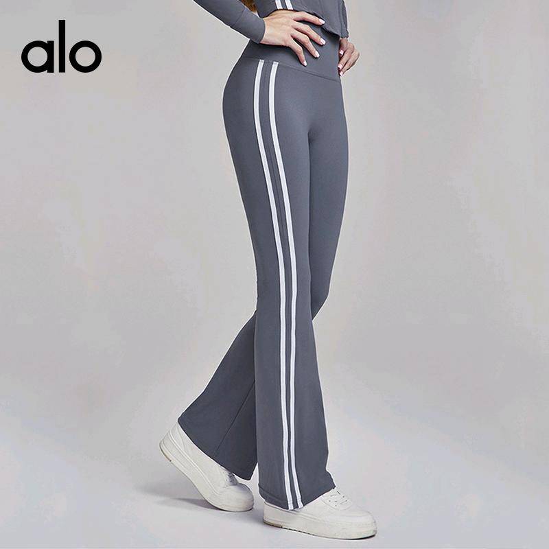 ALO YOGA 💰113💎支持一件代发
aloyoga 条纹修身瑜伽裤秋冬高腰美臀休闲健身长裤弹力紧身裤
【品牌】AlO
【款号】DWP105
【面料】锦纶/氨纶
【颜色】板栗色，海军蓝，海岩灰，黑色，军绿，卡其色
【尺码】S，M，L，XL
 专柜同款品质，厂家直销，货源充足，售后保障