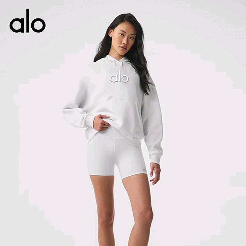 ALO YOGA 💰108💎支持一件代发
aloyoga 秋冬新品纯色套头连帽长袖卫衣女装时尚休闲卫衣外套
【品牌】ALO 
【款号】JY910（刺绣版）
【面料】100%棉 里料100%聚酯纤维
【颜色】黑色，白色
【尺码】S，M，L，XL
 专柜同款品质，厂家直销，货源充足，售后保障