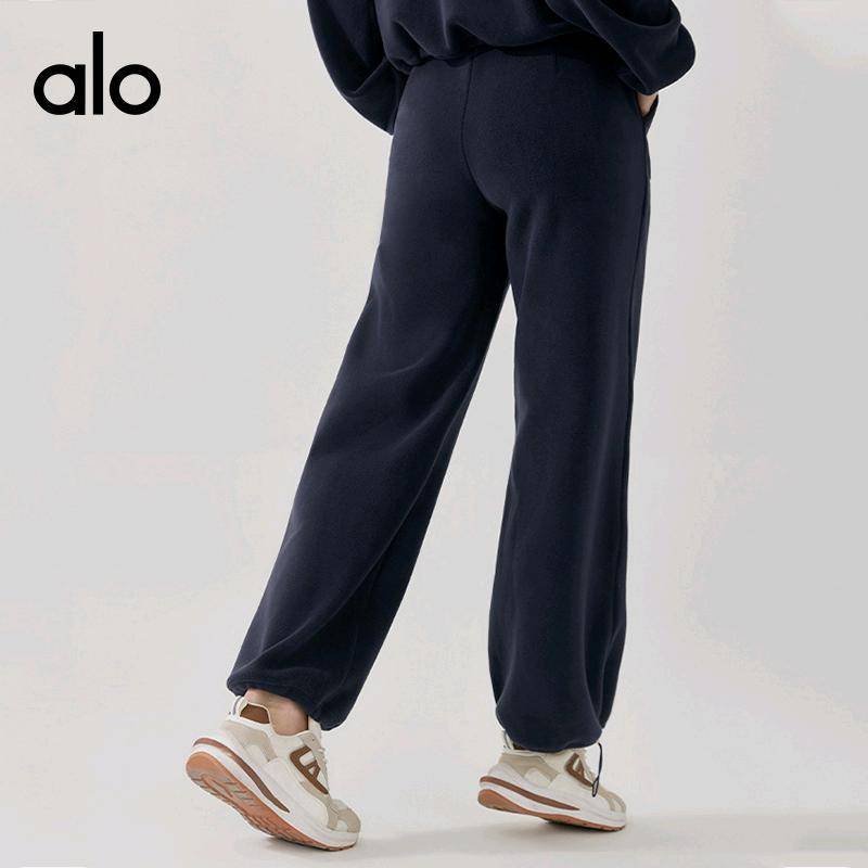 ALO YOGA 💰103💎支持一件代发
aloyoga 冬季加绒加厚摇粒绒阔腿运动女士裤子抓绒瑜伽裤
【品牌】ALO 
【款号】YK281
【面料】涤纶+氨纶
【颜色】藏青色，黑色，焦茶咖，燕麦色
【尺码】S，M，L，XL
 专柜同款品质，厂家直销，货源充足，售后保障