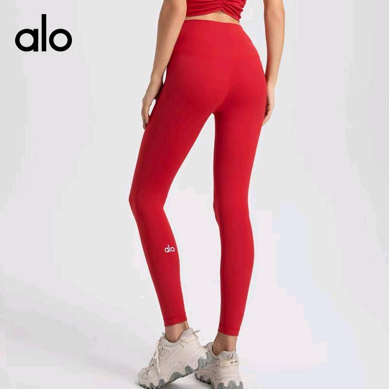 ALO YOGA 💰78💎支持一件代发 
aloyoga 云感超柔提臀女高腰弹力裸感运动跑步瑜伽服长裤
【品牌】ALO 
【款号】CK219
【面料】锦纶/氨纶
【颜色】茶栗棕，橙锈色，淡蓝灰，豆沙粉，飞泉绿，绯红色，古铜棕，海军蓝，琥珀黄，芥末绿，晶石黑，晶石紫蓝，可可色，亮丽黄，玫瑰红，木莓红，葡萄酒红，普鲁士蓝，浅湖蓝，茜红粉，青木绿，珊瑚红，深碧玉，深咖色，炭黑灰，藤萝紫，雾岛色，犀牛灰，象牙白，薰衣草紫
【尺码】S，M，L，XL
 专柜同款品质，厂家直销，货源充足，售后保障