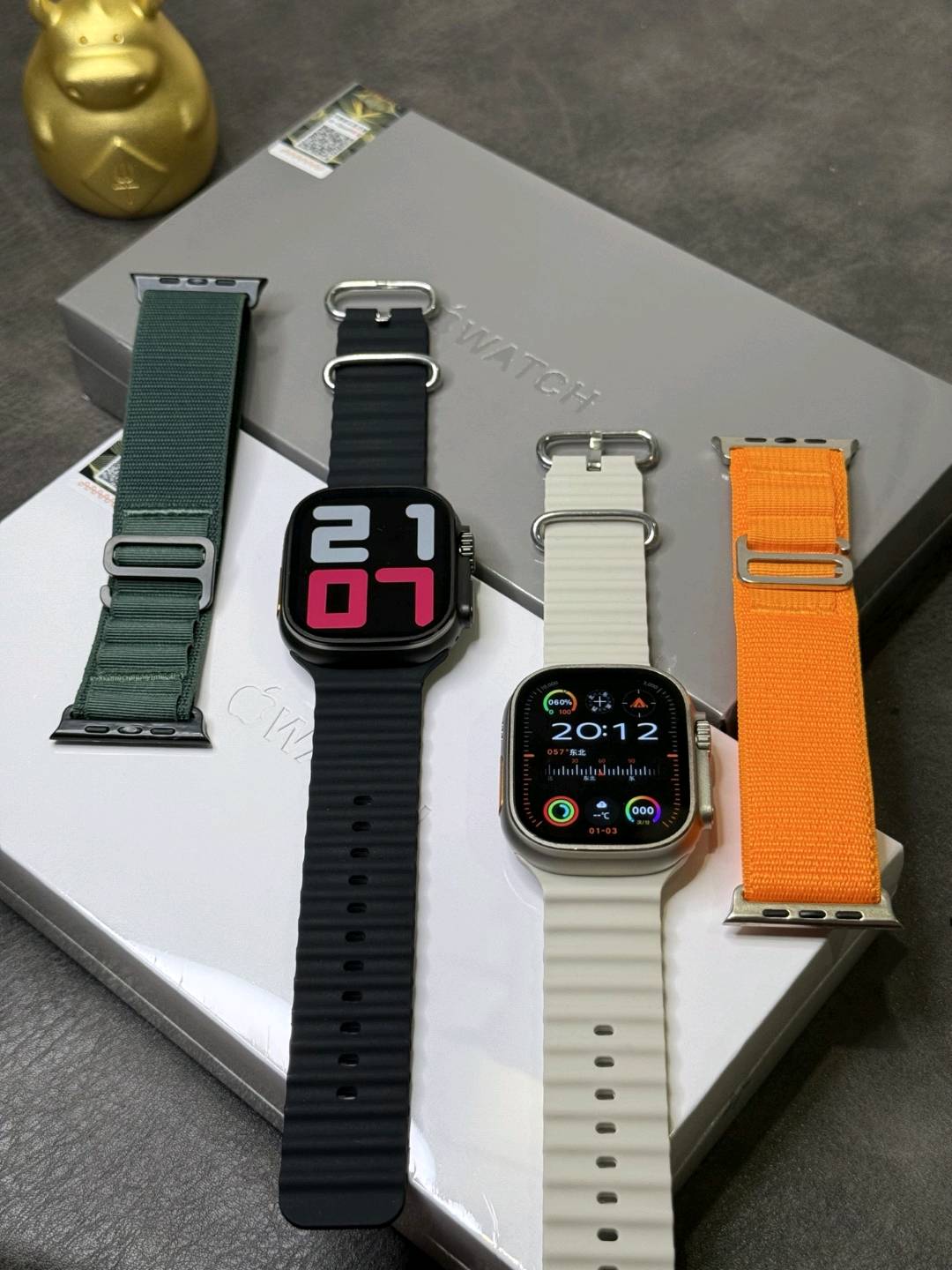 支持登录微信‼️💰280 苹果AppleWatch Ultra2苹果手表 京东升级版 新增回复微信消息功能‼️各位期待的升级款来了 目前唯一能在手表上直接回复微信消息的1:1苹果手表 莆田京东升级款 外包装跟正品一样带苹果图标 到手逼格跟正品无异！区别市面华强北一眼假版本 46