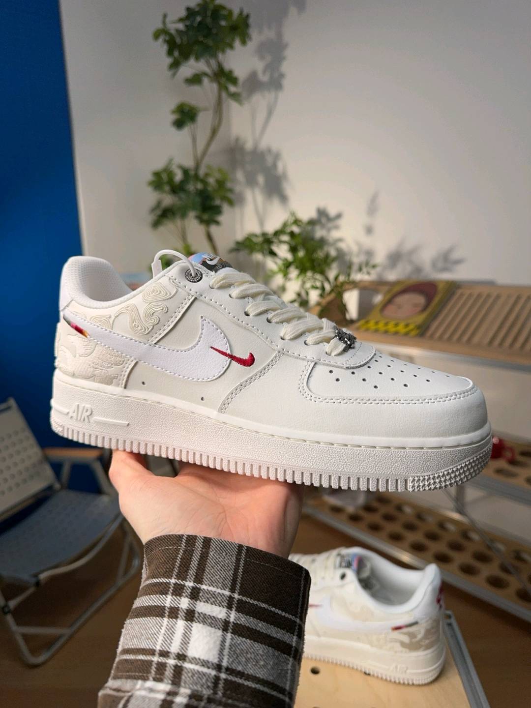 【龙洋专供】 【出厂价】💰149 Nike Air Force 1 '07  空军 马年限定CNY新年款脱缰系列 经典舒适 透气 低帮 板鞋 白色 尺码：36-45